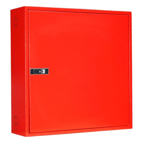 Hydrantová skriňa 640x640x265 červená so zámkom